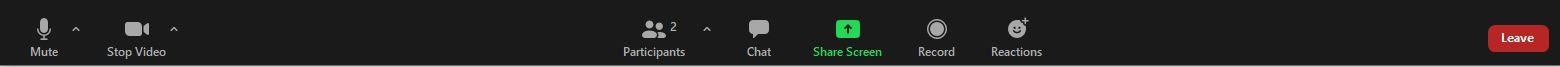 Zoom toolbar 