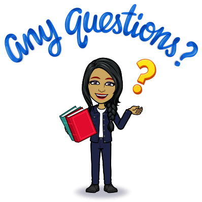 bitmoji questions 