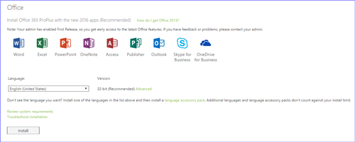 Office Software Selection 